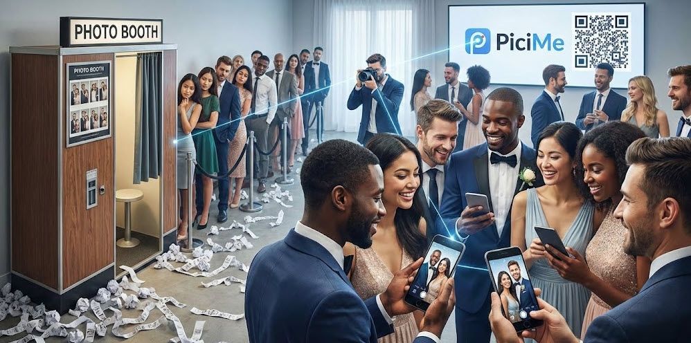 מחפשים תחליף לעמדת צילום? גלו כיצד טכנולוגיית זיהוי פנים שולחת לכל אורח את התמונות שלו ישירות לנייד. ללא תורים וללא הדפסות – הדרך המושלמת לשיתוף זיכרונות.