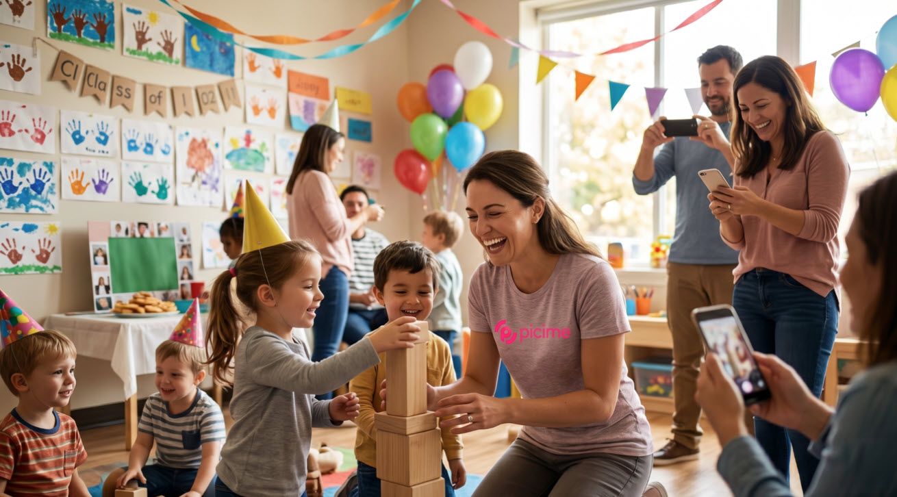 צילום מסיבת גן ילדים