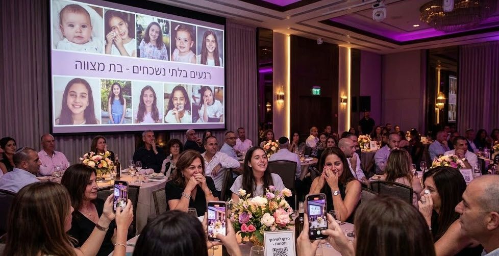 למדו איך ליצור מצגת תמונות מרגשת לבת מצווה שכולם יזכרו. גלו טיפים לבחירת שירים ועריכה, וכיצד לשדרג את החוויה עם שיתוף תמונות חכם לאורחים.