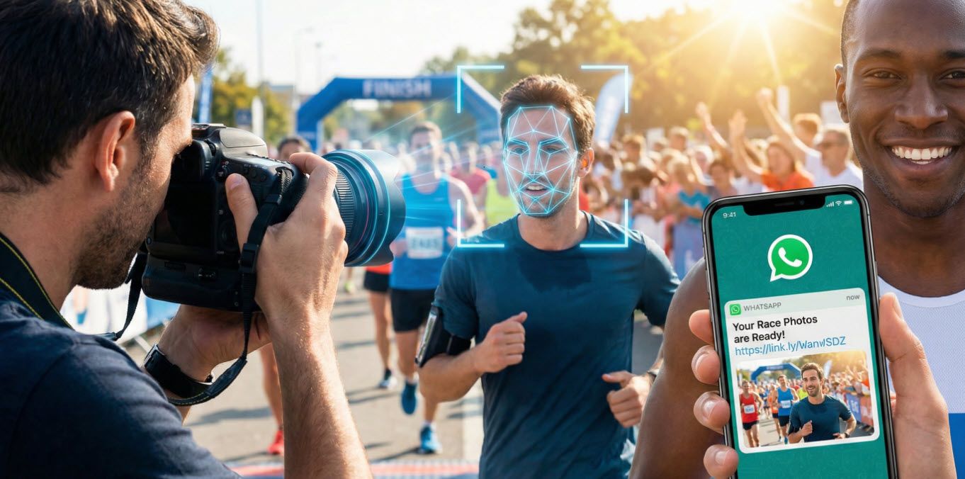 לו כיצד פלטפורמה לצלמי ספורט משדרגת כל אירוע. בעזרת זיהוי פנים ובינה מלאכותית, הספורטאים מקבלים את התמונות שלהם ישירות לוואטסאפ בתוך שניות, ללא מאמץ.