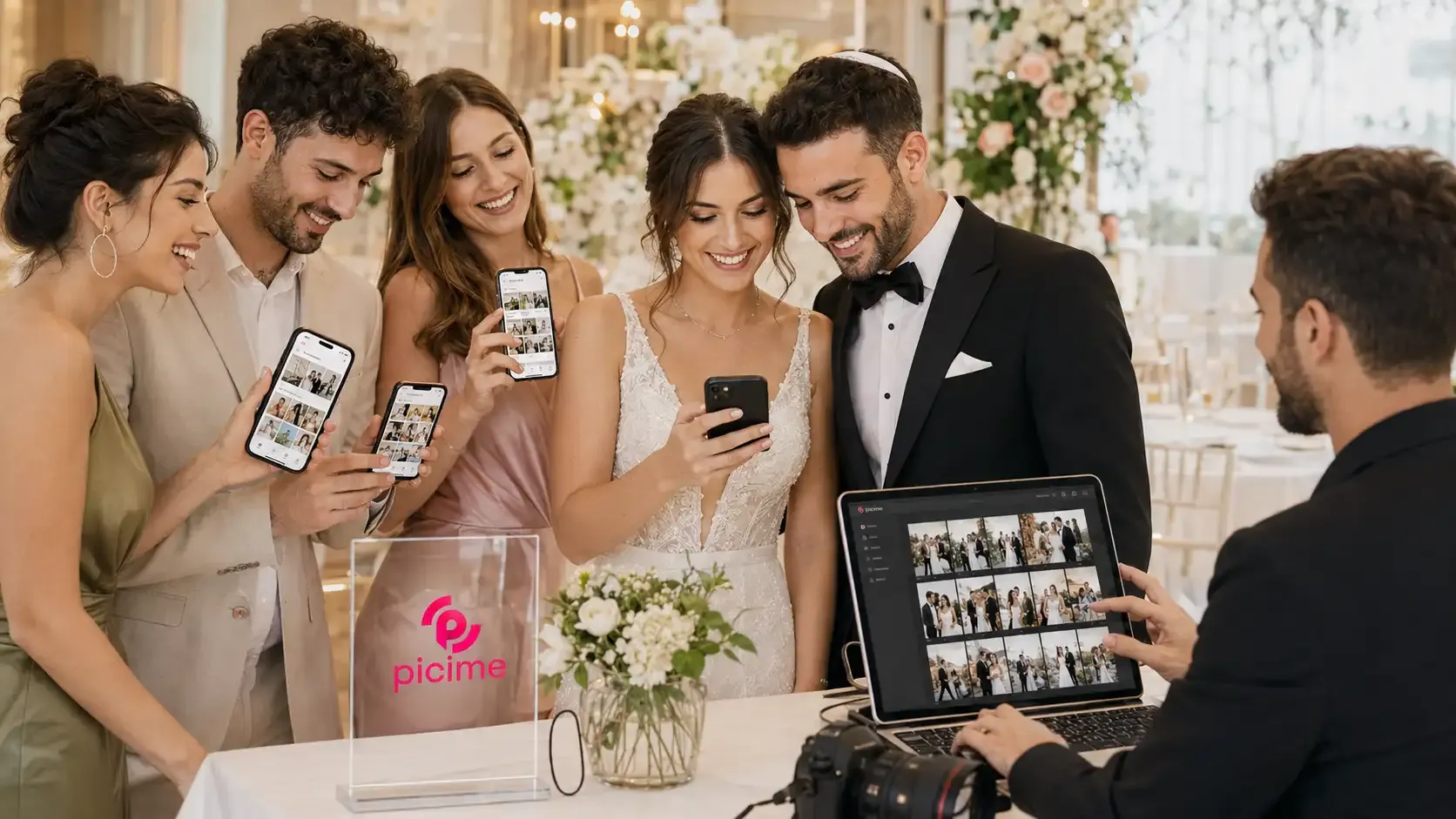 שיתוף תמונות חתונה