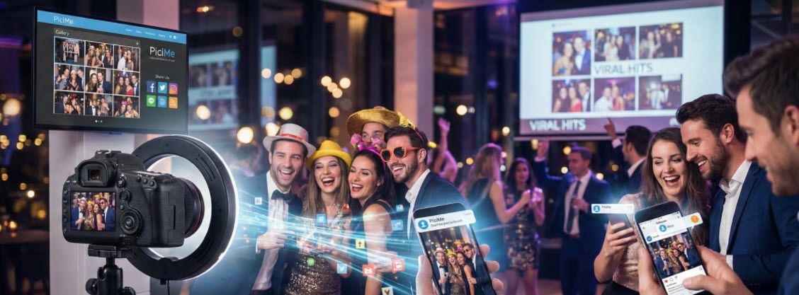 מחפשים עמדת צילום לאירוע? אל תסתפקו רק במגנט או הדפסה. גלו איך PiciMe הופכת כל עמדת צילום לאטרקציה ויראלית עם שיתוף מיידי לנייד של האורחים.