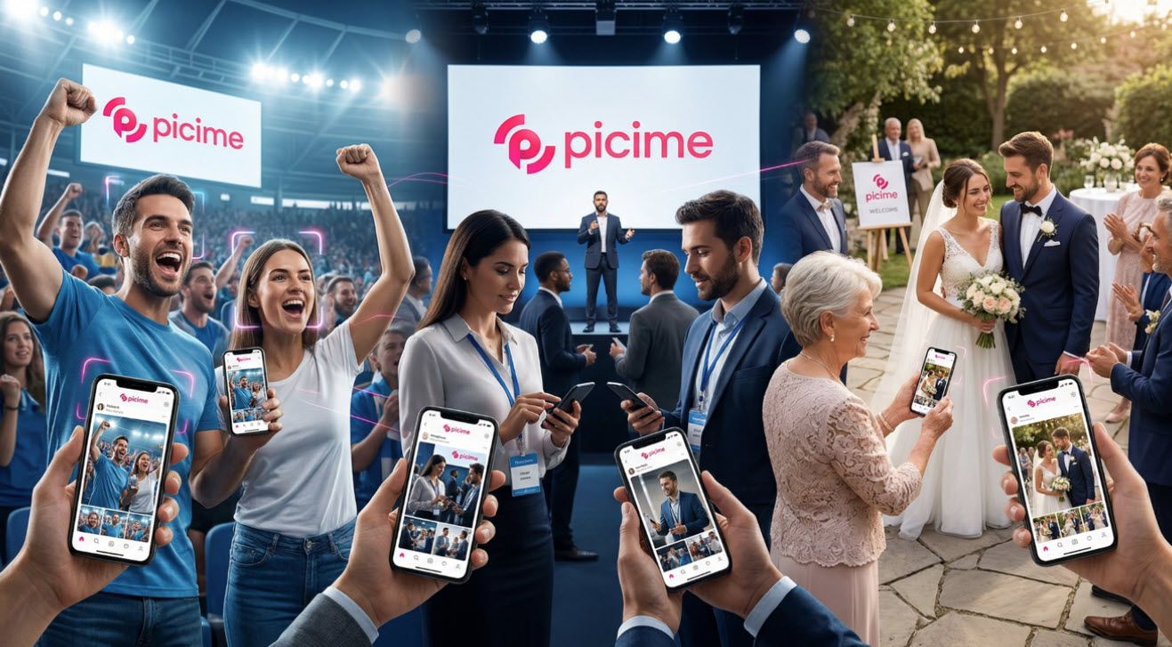 גלו לאילו אירועים מתאימה מערכת PiciMe - מחתונות וחינות ועד כנסים עסקיים ואירועי ספורט. שיתוף תמונות אוטומטי, אלבומים אישיים ופתרונות מתקדמים לצלמים ובעלי אירועים.