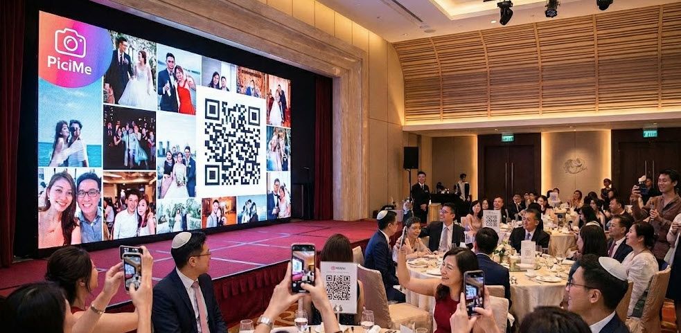 גלו איך להקרין את תמונות האורחים על המסך הגדול בזמן אמת. השיטה החכמה לסנכרון תמונות ממספר טלפונים למסך אחד, לחוויית אירוע משותפת ובלתי נשכחת.