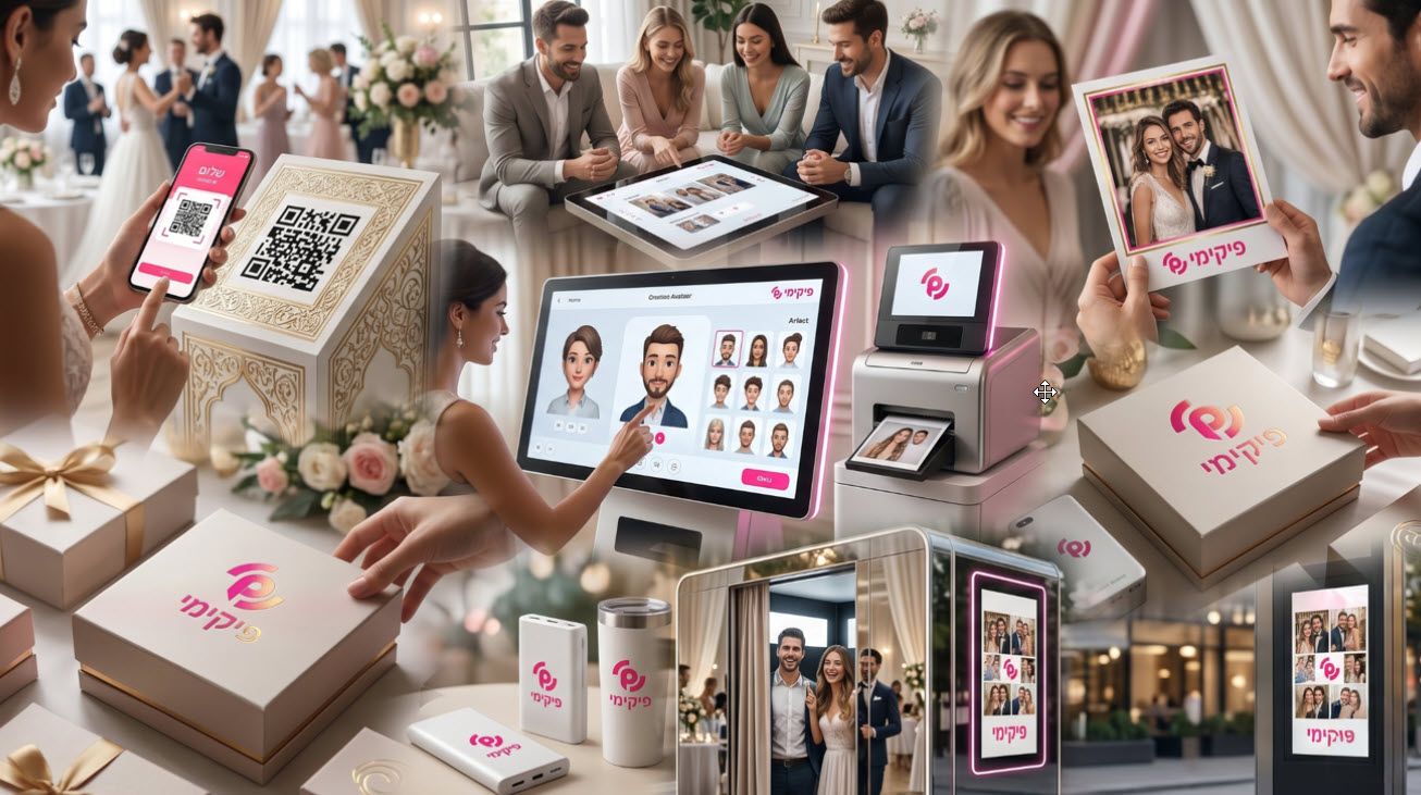 גלו איך PiciMe הופכת מזכרות לחתונה ואירועים לחוויה טכנולוגית מרגשת עם אלבומים אישיים שנשלחים אוטומטית לכל אורח ומערכת ניהול מתקדמת לצלמים מקצועיים ובעלי אירועים.
