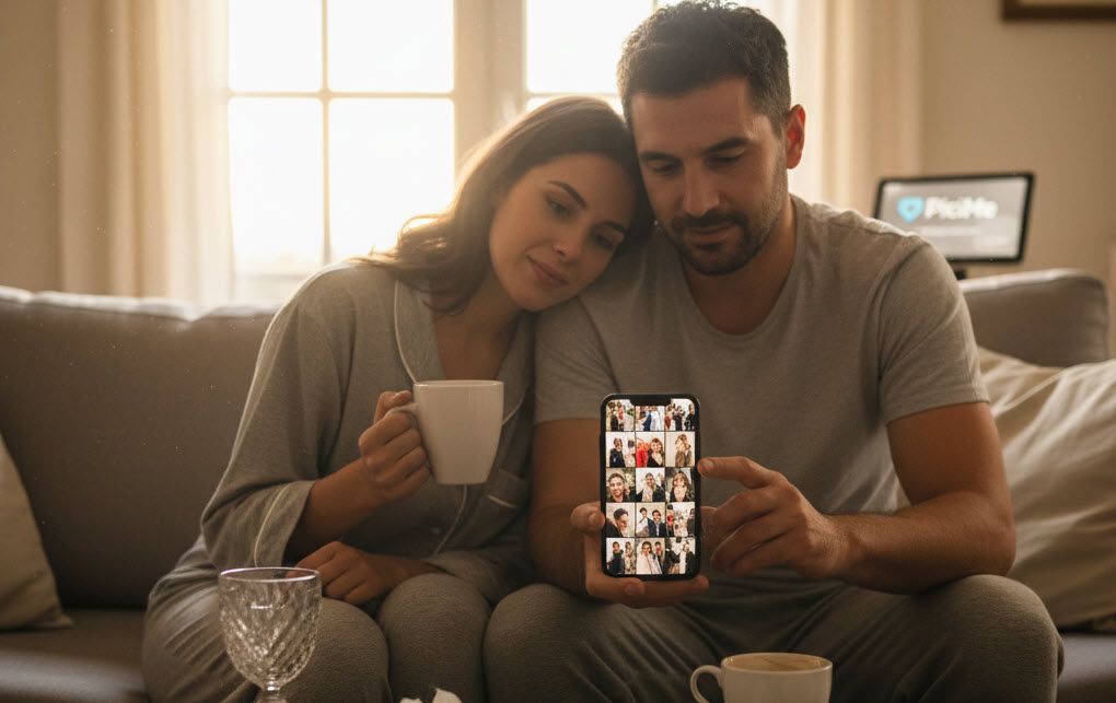 אל תחכו חודשיים לתמונות. גלו איך PiciMe מאפשרת לכם לחוות מחדש את האירוע כבר בארוחת הבוקר, עם אלבום אורחים ואלבום אישי מיידי.