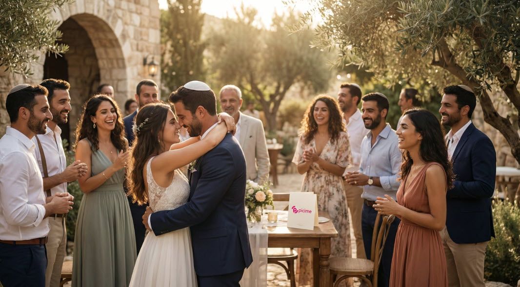 רוצים מזכרת שתישאר לנצח? גלו איך לתפוס רגעים של דמעות ואושר בחתונה וכיצד טכנולוגיית AI דואגת שהתמונות יגיעו לכל אורח לנייד, ברגע האמת.