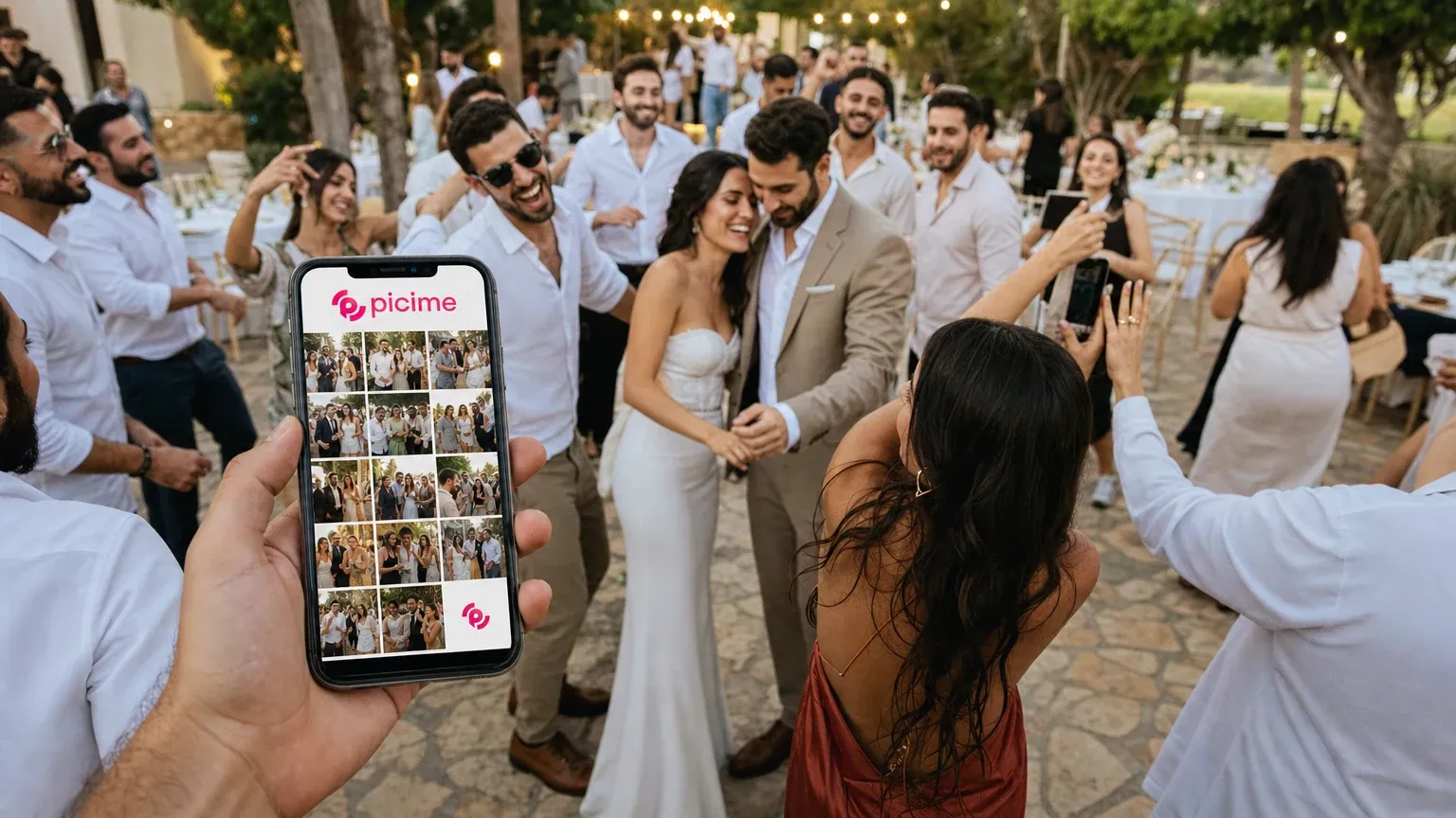 איסוף תמונות מאורחים ללא אפליקציה